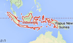 mapa indonesia Indonesia Trans Sulawesi